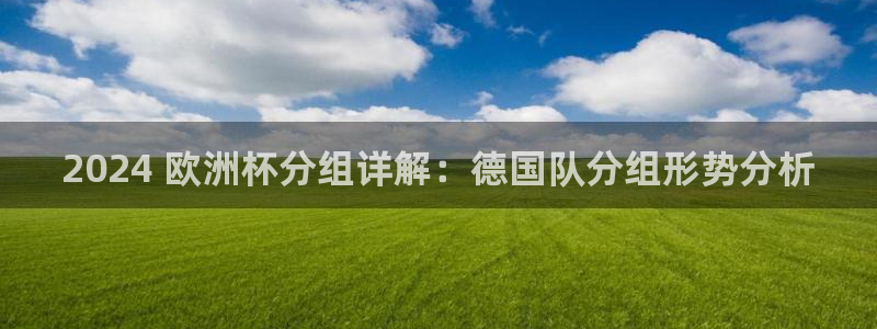 欧洲杯线上买球|2024 欧洲杯分组详解：德国队分组形势分析