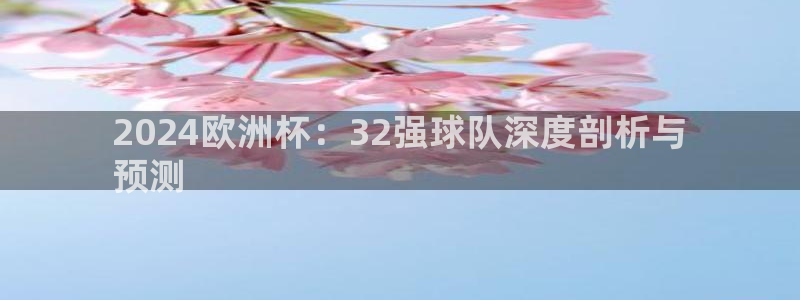 欧洲杯竞猜网站|2024欧洲杯：32强球队深度剖析与
预测