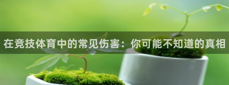 ug环球官网登录入口：在竞技体育中的常见伤害：你可能不知道的真相